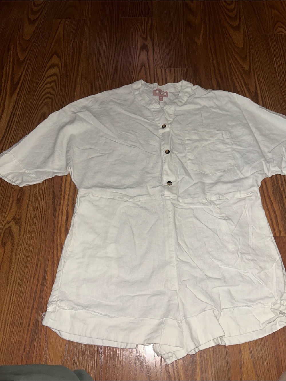 Show Me Your Mumu Horton Romper Size S Women’s White Lifhtweight Romper Sz XS - Picture 4 of 9